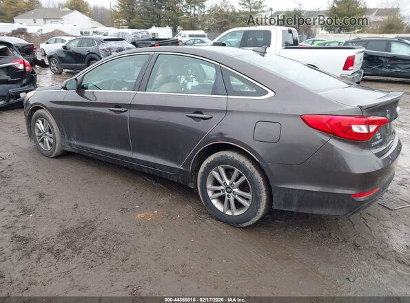5NPE24AF0GH308616 2016 HYUNDAI SONATA Brown Задня ліва чверть
