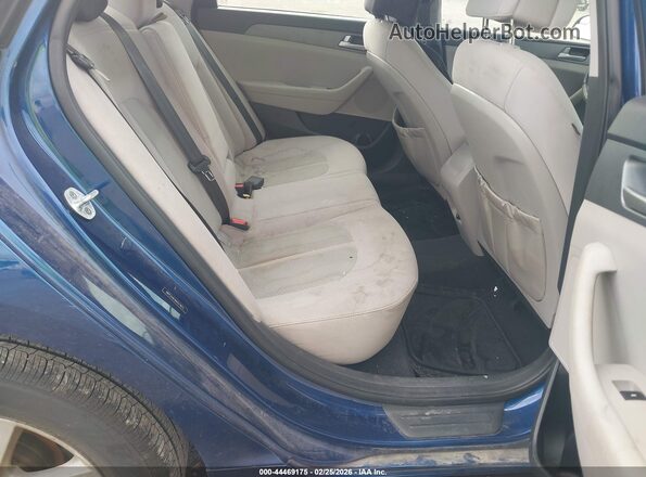 5NPE24AF0HH517873 2017 HYUNDAI SONATA Blue VIN sticker view