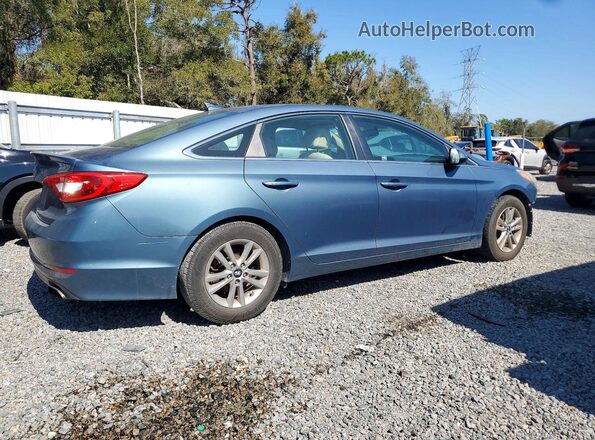 5NPE24AF0HH541624 2017 HYUNDAI SONATA Blue Tył prawy