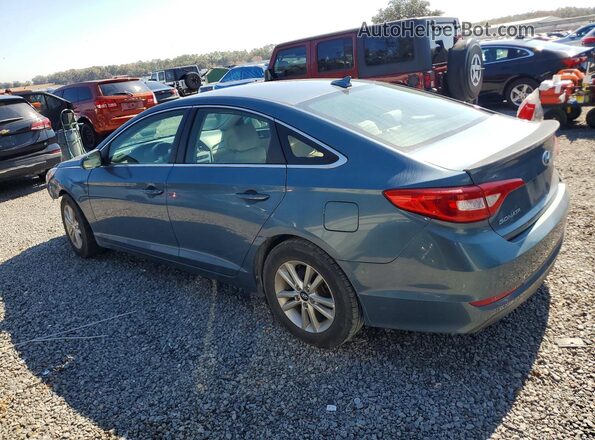 5NPE24AF0HH541624 2017 HYUNDAI SONATA Blue Tył lewy