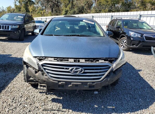 5NPE24AF0HH541624 2017 HYUNDAI SONATA Blue Widok z przodu