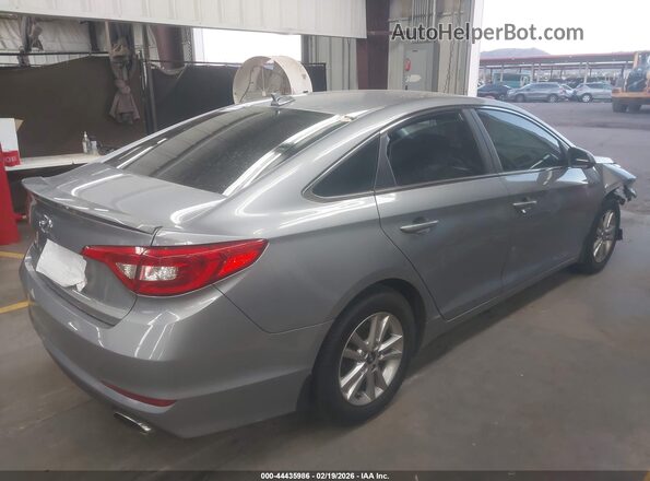 5NPE24AF1GH324906 2016 HYUNDAI SONATA Gray Rear right