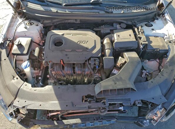 5NPE24AF1KH808681 2019 HYUNDAI SONATA White 