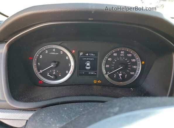 5NPE24AF1KH808681 2019 HYUNDAI SONATA White 