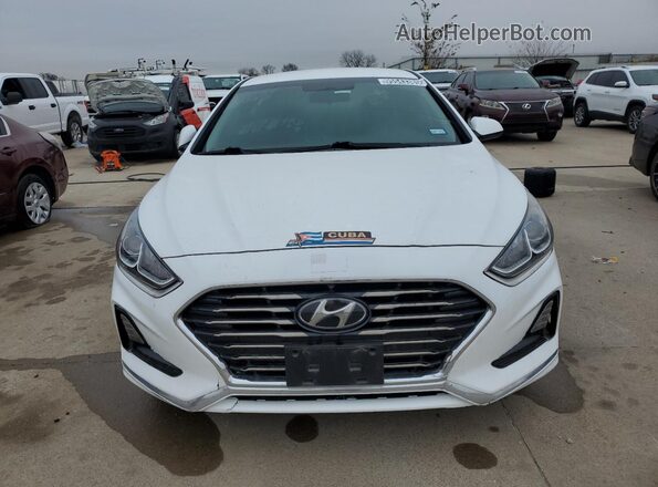 5NPE24AF2KH763962 2019 HYUNDAI SONATA White 360 interior view