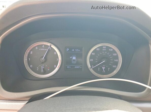 5NPE24AF2KH803151 2019 HYUNDAI SONATA Silver 