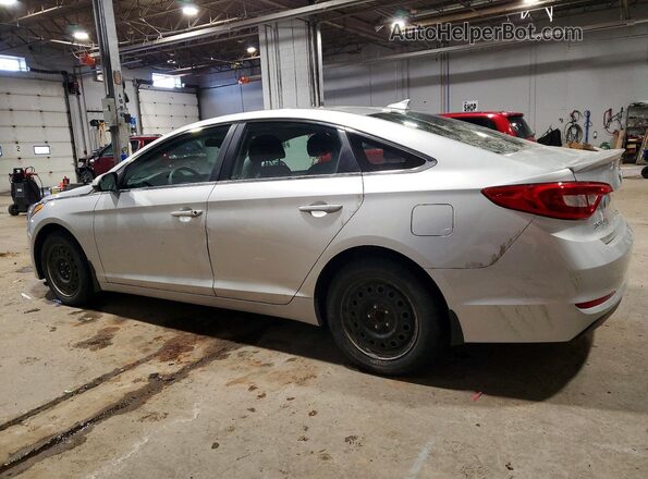 5NPE24AF3GH321649 2016 HYUNDAI SONATA Silver Rear left