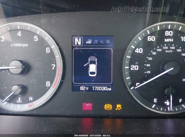 5NPE24AF3GH350262 2016 HYUNDAI SONATA Silver Widok tylnych siedzeń
