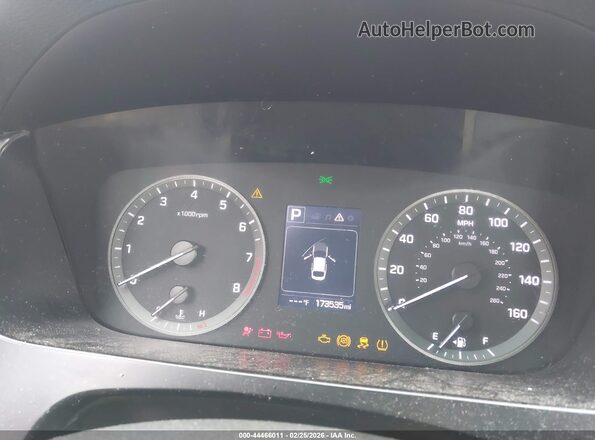 5NPE24AF3GH414414 2016 HYUNDAI SONATA Red Vista de los asientos traseros