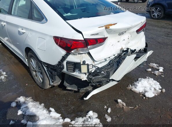 5NPE24AF3KH745826 2019 HYUNDAI SONATA Белый Вид спереди