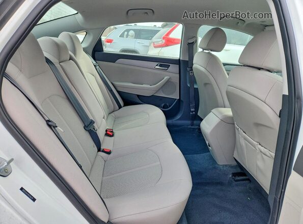 5NPE24AF4KH786319 2019 HYUNDAI SONATA Белый 