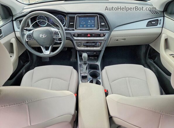 5NPE24AF4KH786319 2019 HYUNDAI SONATA Белый 