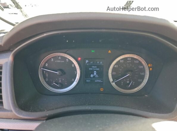 5NPE24AF4KH806651 2019 HYUNDAI SONATA Black 