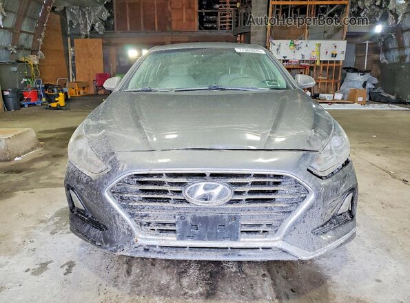 5NPE24AF4KH806925 2019 HYUNDAI SONATA Gray Vista frontal