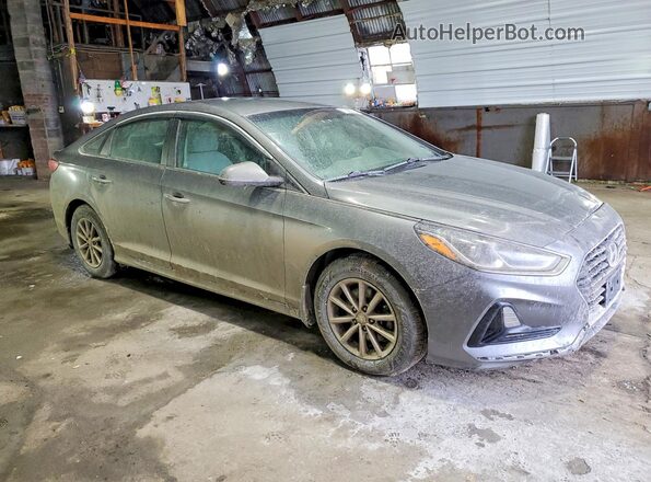5NPE24AF4KH806925 2019 HYUNDAI SONATA Gray Delantero derecho
