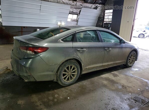5NPE24AF4KH806925 2019 HYUNDAI SONATA Gray Trasero derecho