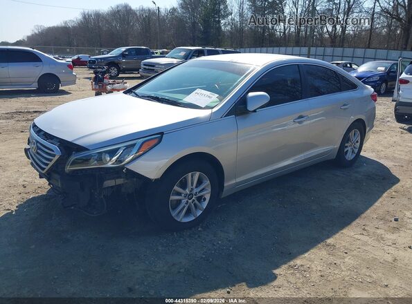5NPE24AF5HH516508 2017 HYUNDAI SONATA Silver Передня ліва чверть