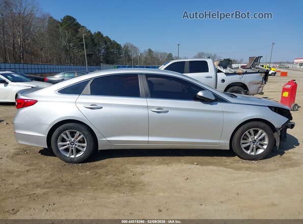 5NPE24AF5HH516508 2017 HYUNDAI SONATA Silver Панорамний вид салону 360°