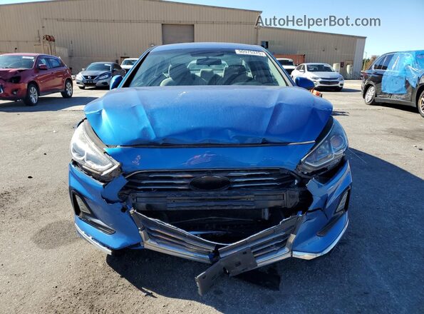 5NPE24AF5KH741812 2019 HYUNDAI SONATA Blue 