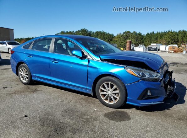 5NPE24AF5KH741812 2019 HYUNDAI SONATA Blue 