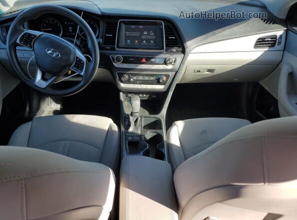 5NPE24AF5KH761624 2019 HYUNDAI SONATA Silver 