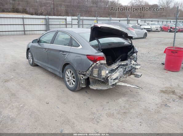 5NPE24AF5KH793294 2019 HYUNDAI SONATA Gray 