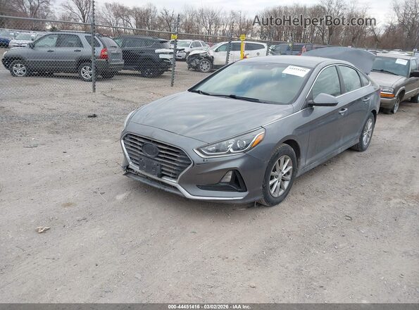 5NPE24AF5KH793294 2019 HYUNDAI SONATA Gray 