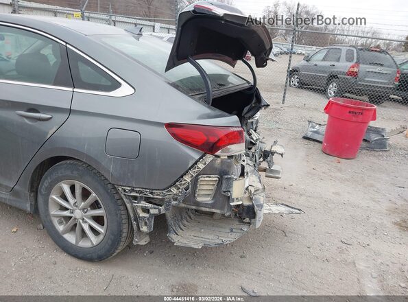 5NPE24AF5KH793294 2019 HYUNDAI SONATA Gray 