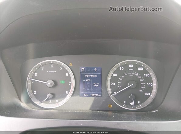 5NPE24AF7GH340138 2016 HYUNDAI SONATA White Widok tylnych siedzeń