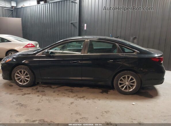5NPE24AF7KH737616 2019 HYUNDAI SONATA Black Панорамний вид салону 360°