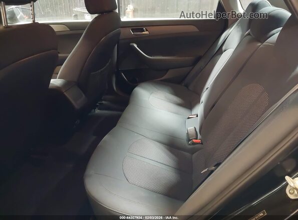 5NPE24AF7KH737616 2019 HYUNDAI SONATA Black Вид наклейки з VIN-кодом