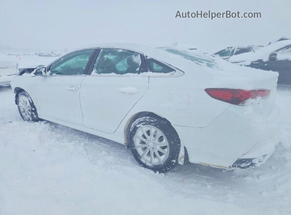 5NPE24AF7KH804697 2019 HYUNDAI SONATA White 