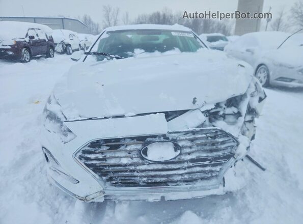 5NPE24AF7KH804697 2019 HYUNDAI SONATA White 