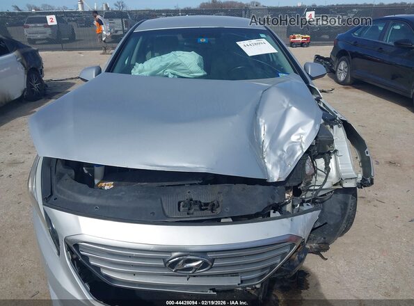 5NPE24AF8GH295520 2016 HYUNDAI SONATA Silver Vista frontal