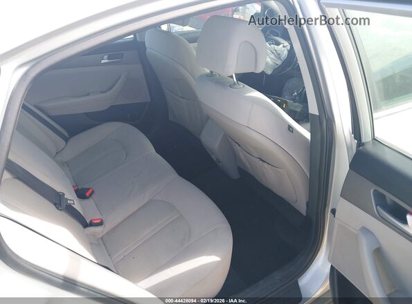 5NPE24AF8GH295520 2016 HYUNDAI SONATA Silver Vista de la etiqueta del VIN