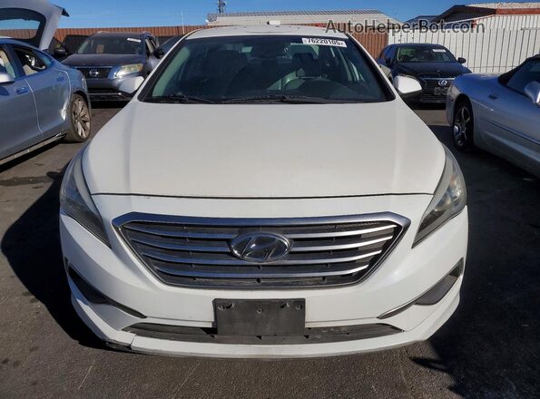 5NPE24AF8GH334980 2016 HYUNDAI SONATA White 