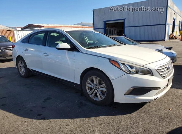 5NPE24AF8GH334980 2016 HYUNDAI SONATA White 