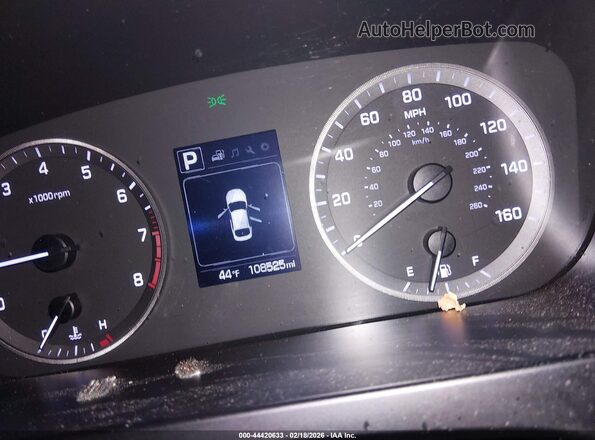 5NPE24AF8HH551639 2017 HYUNDAI SONATA Navy Հետևի նստատեղերի տեսք
