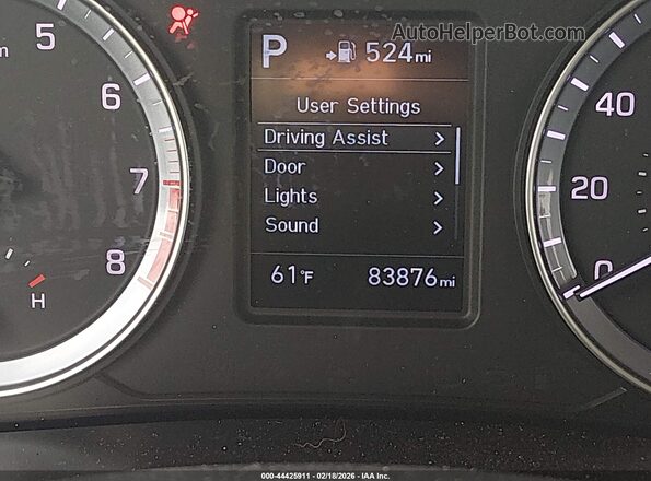 5NPE24AF8JH592309 2018 HYUNDAI SONATA Черный 