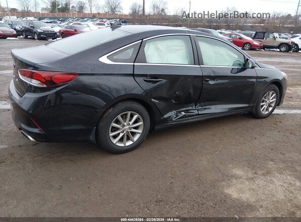 5NPE24AF8KH734062 2019 HYUNDAI SONATA Black 