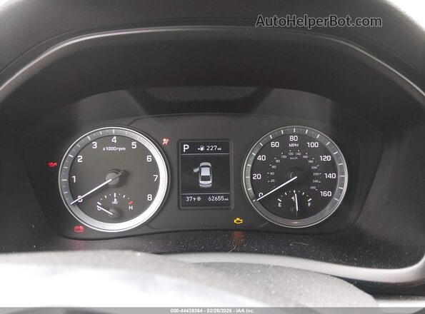 5NPE24AF8KH734062 2019 HYUNDAI SONATA Black 