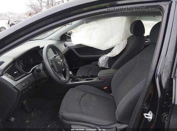 5NPE24AF8KH734062 2019 HYUNDAI SONATA Black 