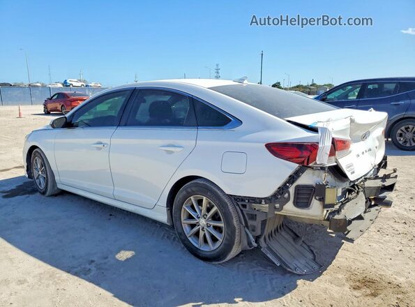5NPE24AF8KH744221 2019 HYUNDAI SONATA White 
