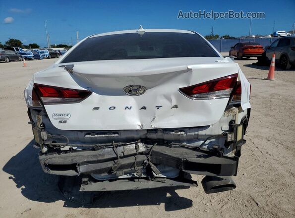 5NPE24AF8KH744221 2019 HYUNDAI SONATA White 