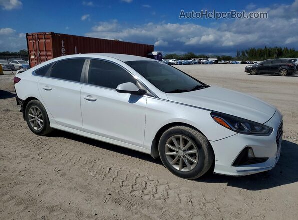 5NPE24AF8KH744221 2019 HYUNDAI SONATA White 