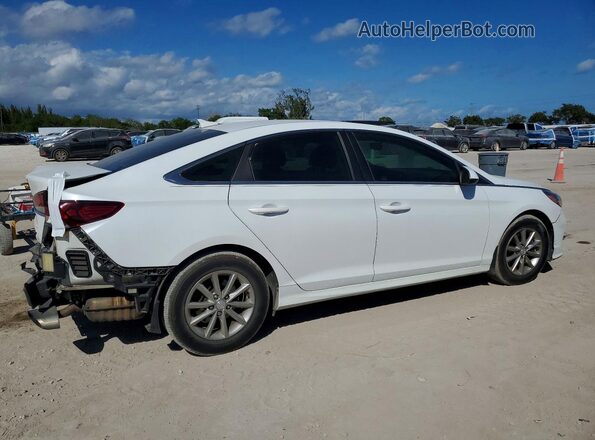 5NPE24AF8KH744221 2019 HYUNDAI SONATA White 