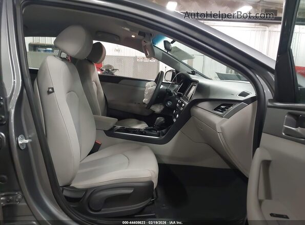 5NPE24AF8KH764968 2019 HYUNDAI SONATA Gray 