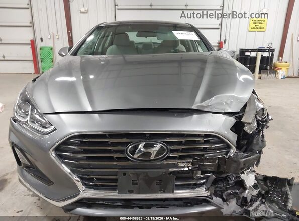 5NPE24AF8KH764968 2019 HYUNDAI SONATA Gray 