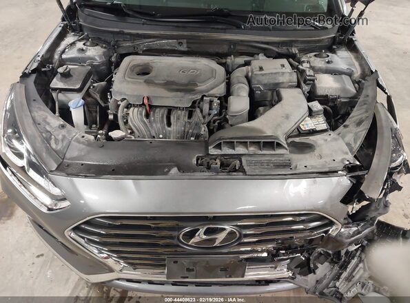 5NPE24AF8KH764968 2019 HYUNDAI SONATA Gray 