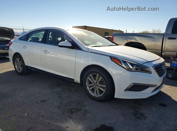 5NPE24AF9GH360701 2016 HYUNDAI SONATA White 